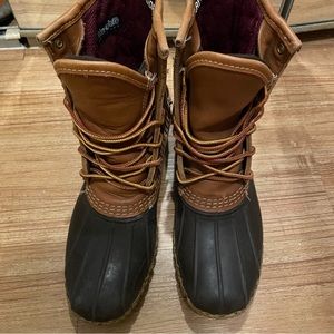 LL Bean Duck Boots Waterproof Goretex Thinsulate 7 Narrow D N